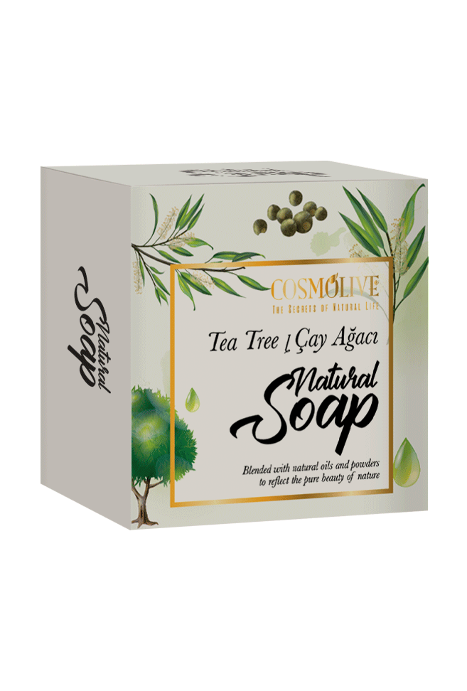 COSMOLIVE NATURAL SOAP 125 GRAM – TEA TREE